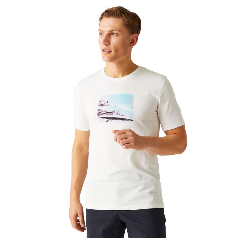 Tricou Pilates Regatta Cline VIII Plajă Bărbați