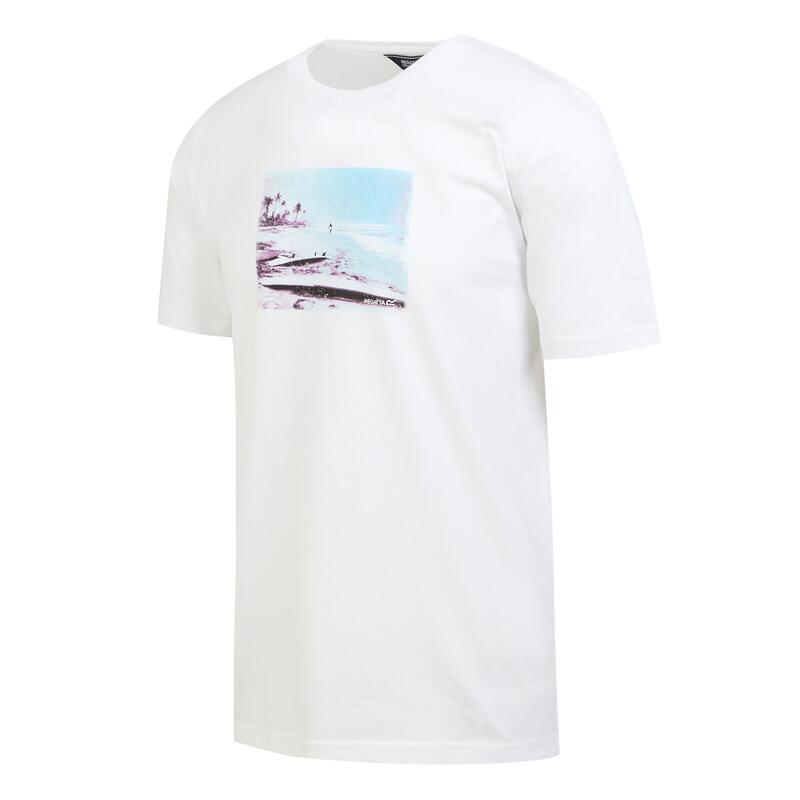 Camiseta Cline VIII Playa para Hombre Blanco
