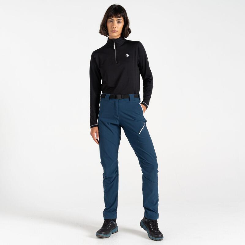 Broek Wandelen Dames Waterafstotend Uv-bescherming Melodic Pro Stretch