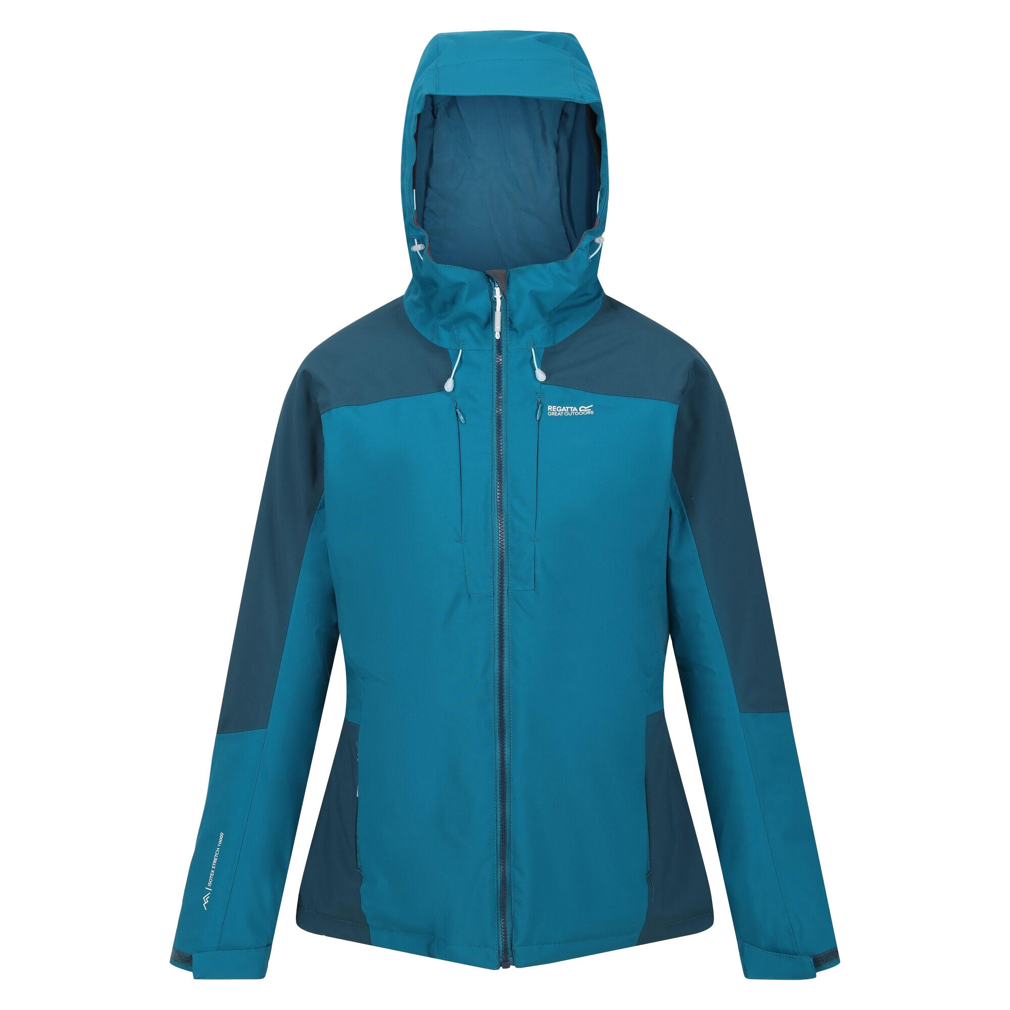 Womens/Ladies Highton Stretch Padded Jacket (Gulfstream/Reflecting Lake) 1/5