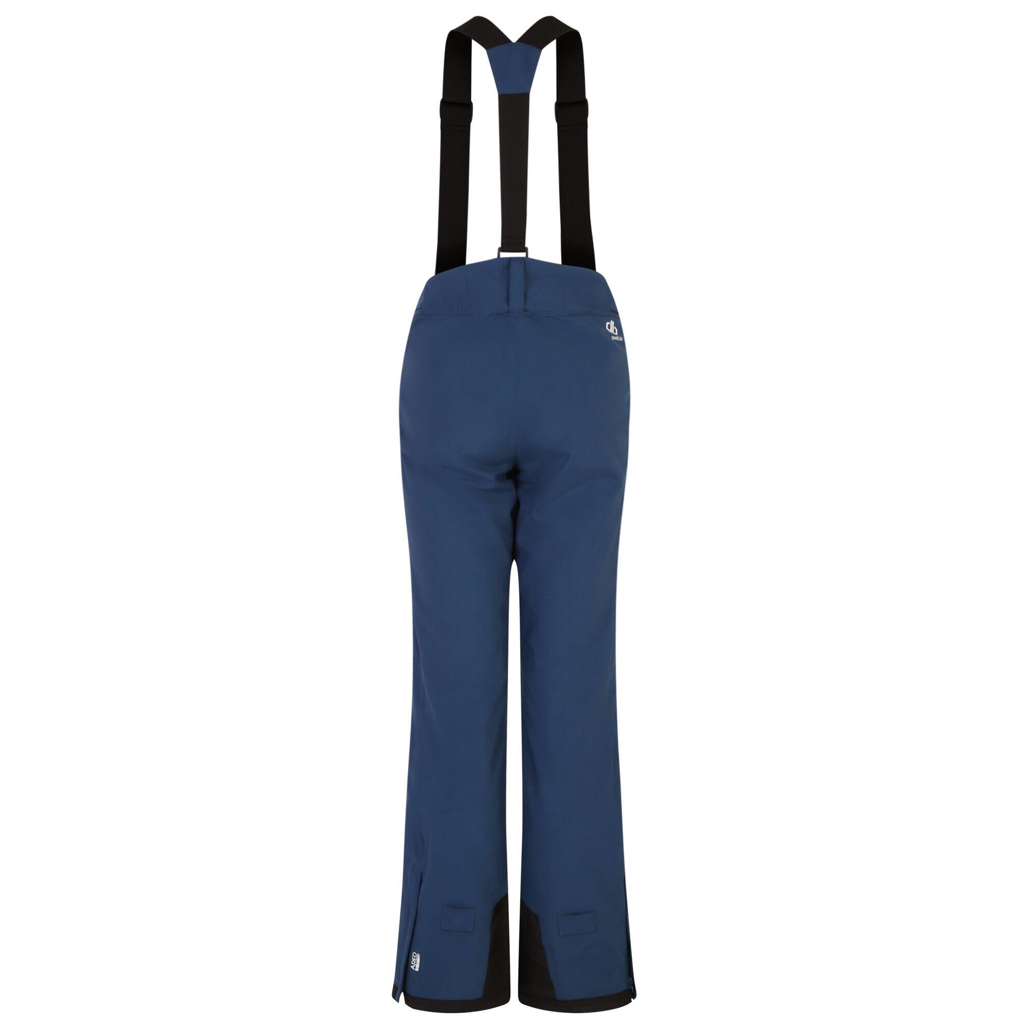 Dames Diminish geïsoleerde skibroek (Maanlicht Denim) 2/4