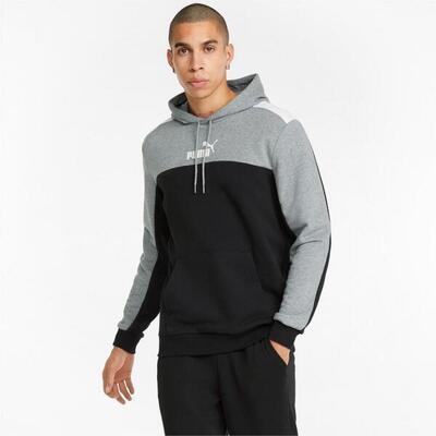 Felpa con cappuccio uomo ( fleece) puma multicolore