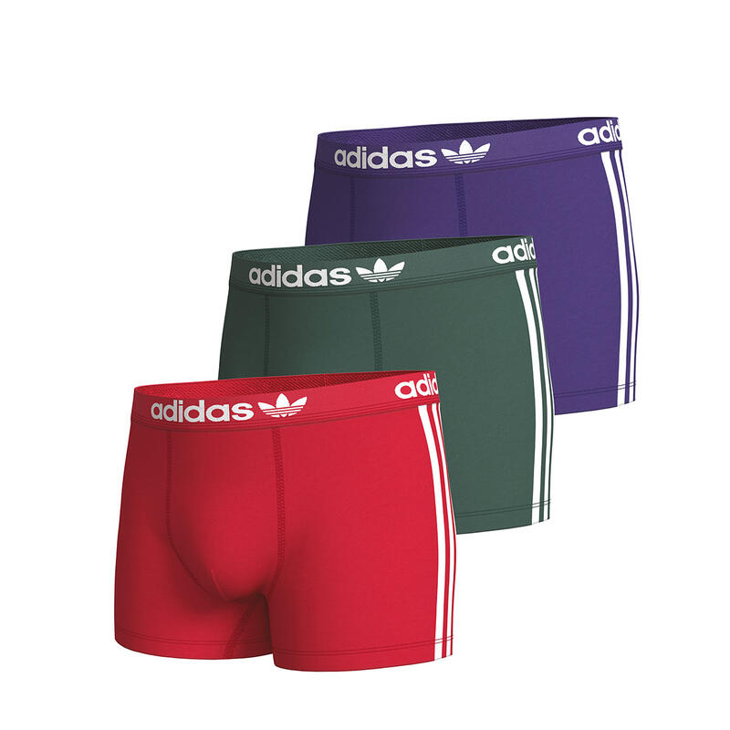 Lot de 3 boxers homme Coton Flex 3 Stripes