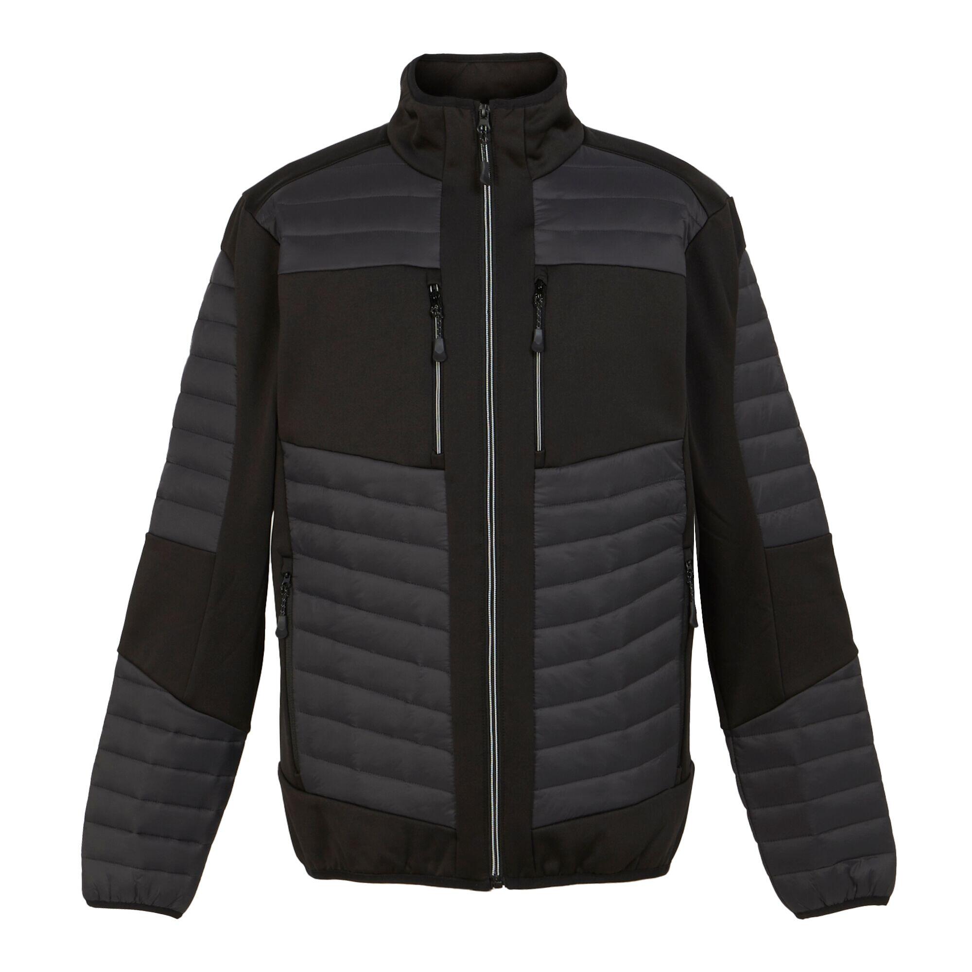 EVOLVE Men's Hybrid Jacket (Ash / Black)