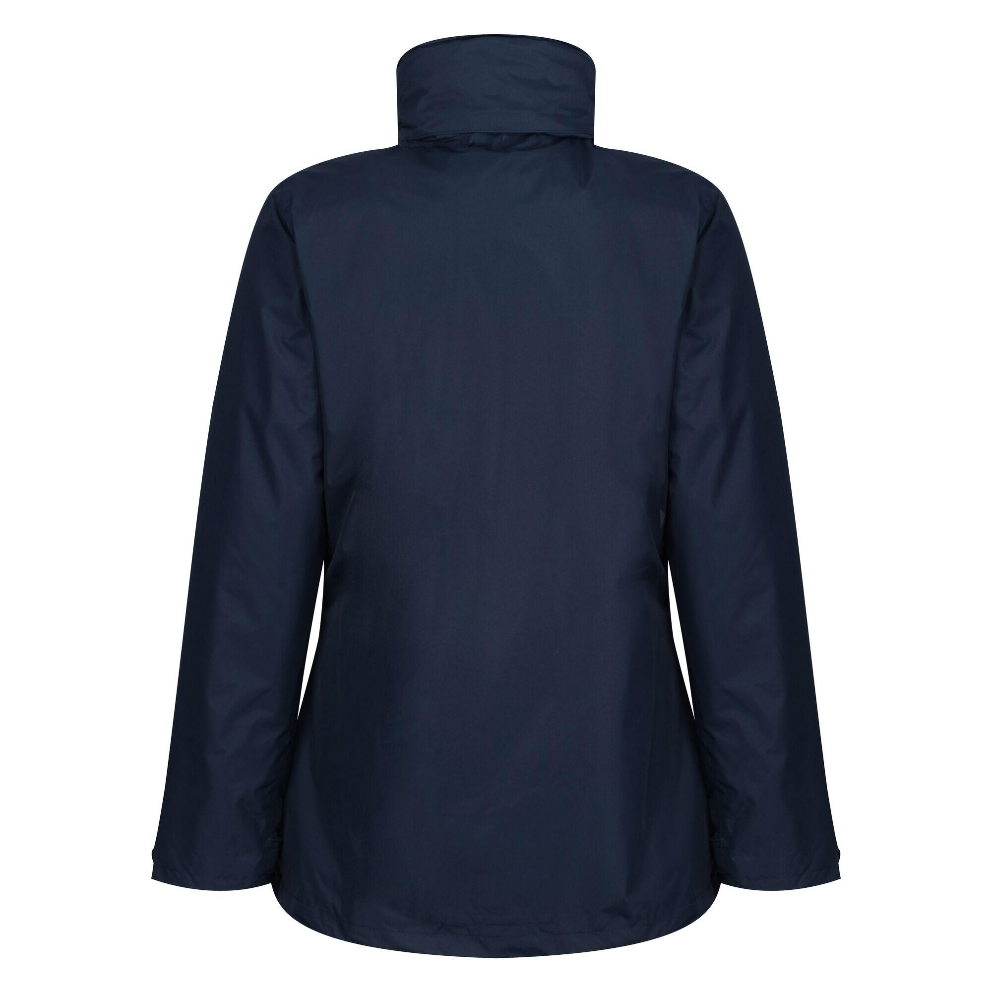Womens/Ladies Waterproof Jacket (Navy) 2/5