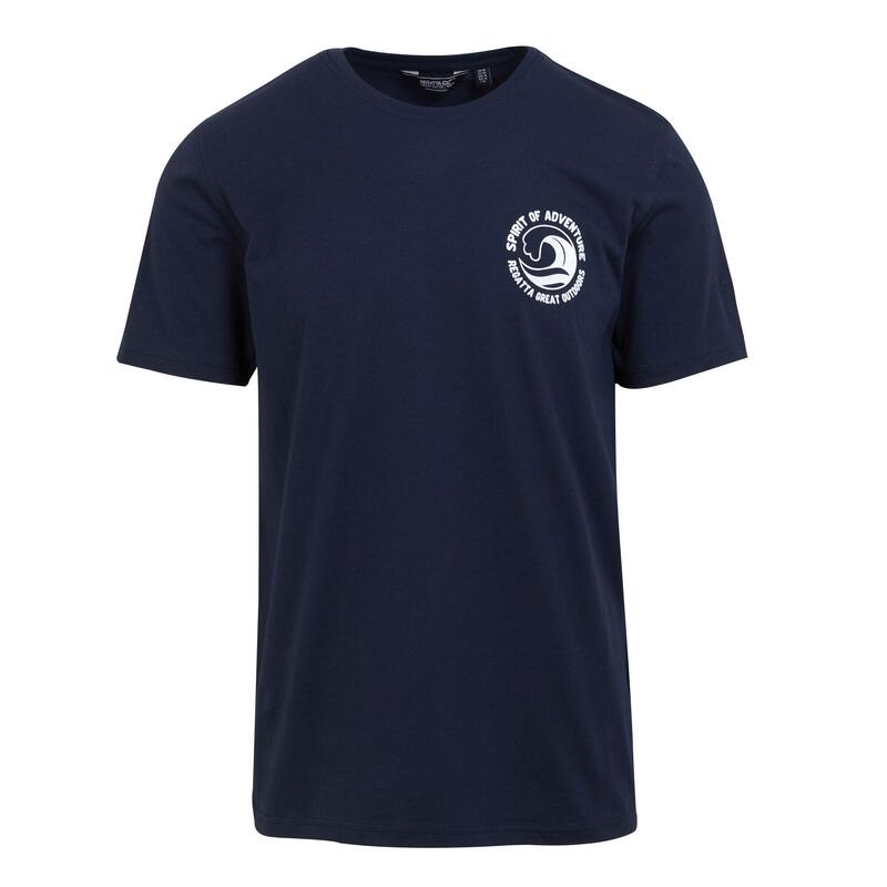 Tshirt CLINE Homme (Bleu marine)