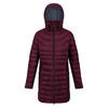 Parka ANDEL Femme (Bordeaux / Gris phoque)