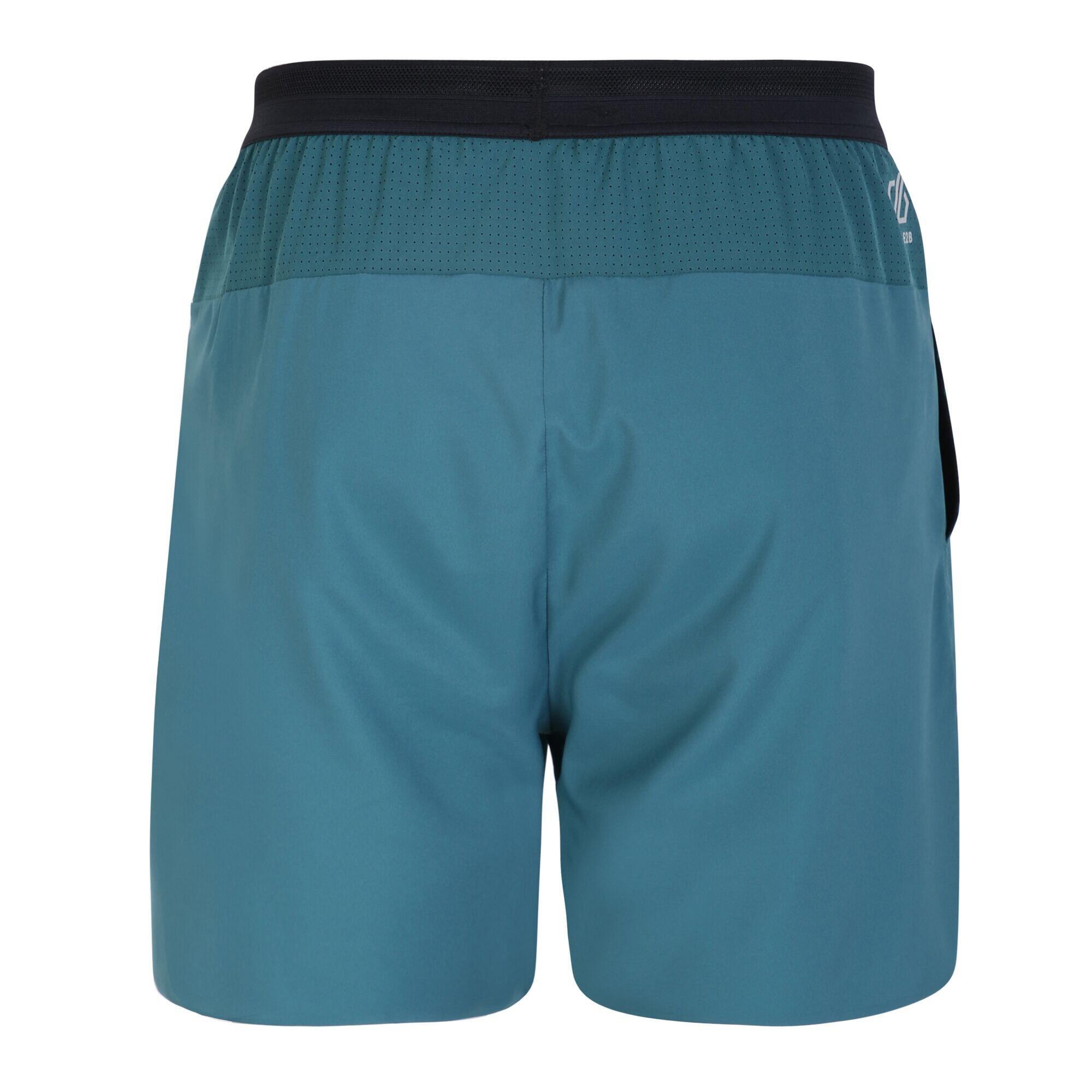 Mens Accelerate Fitness Casual Shorts (Mediterranean Green) 2/5