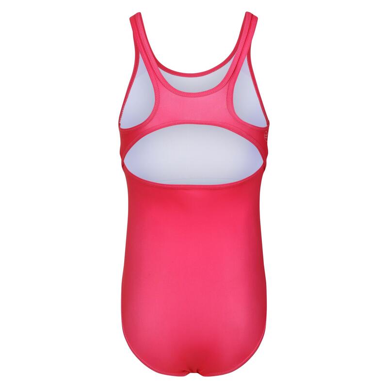 "Katrisse" Badeanzug für Mädchen Pinker Trank