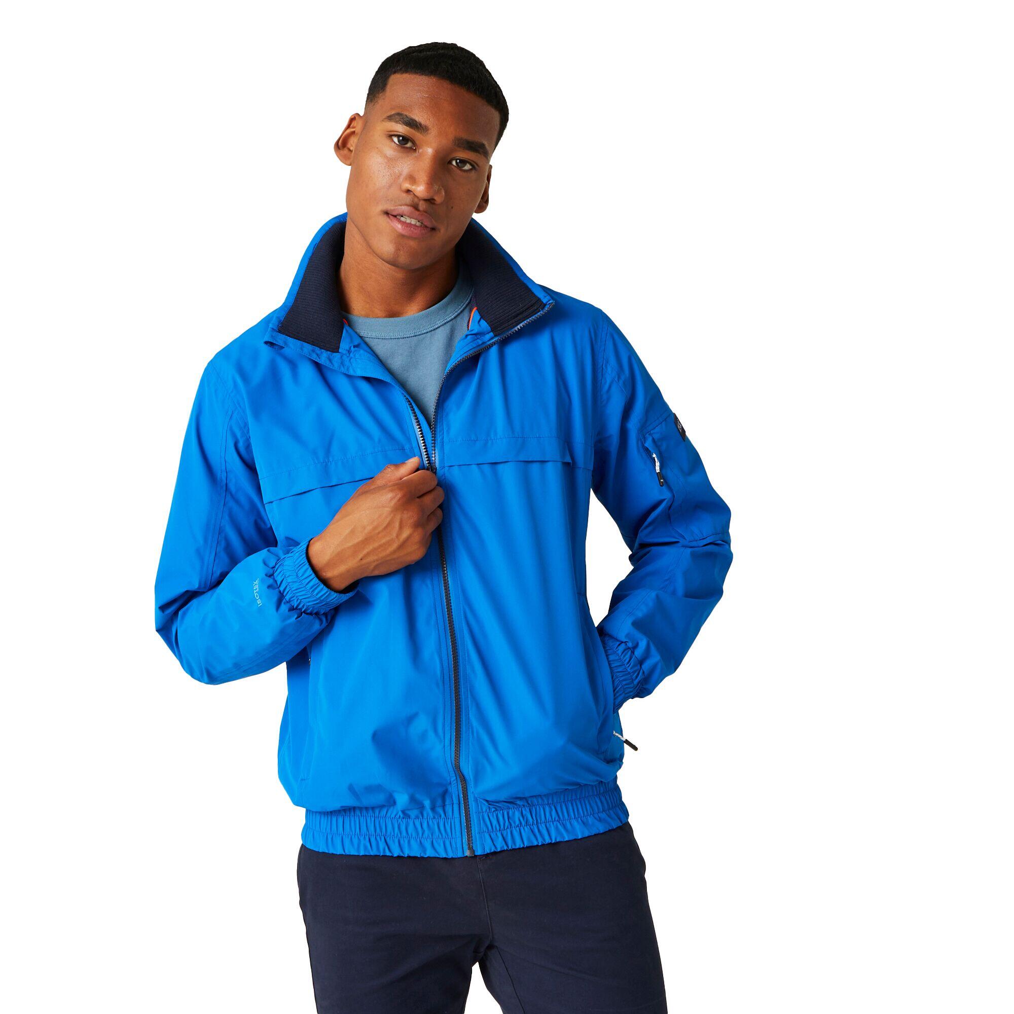 Mens Shorebay II Waterproof Jacket (Oxford Blue) 3/4