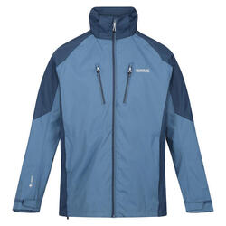 Veste imperméable CALDERDALE Homme (Bleu gris / Bleu foncé)