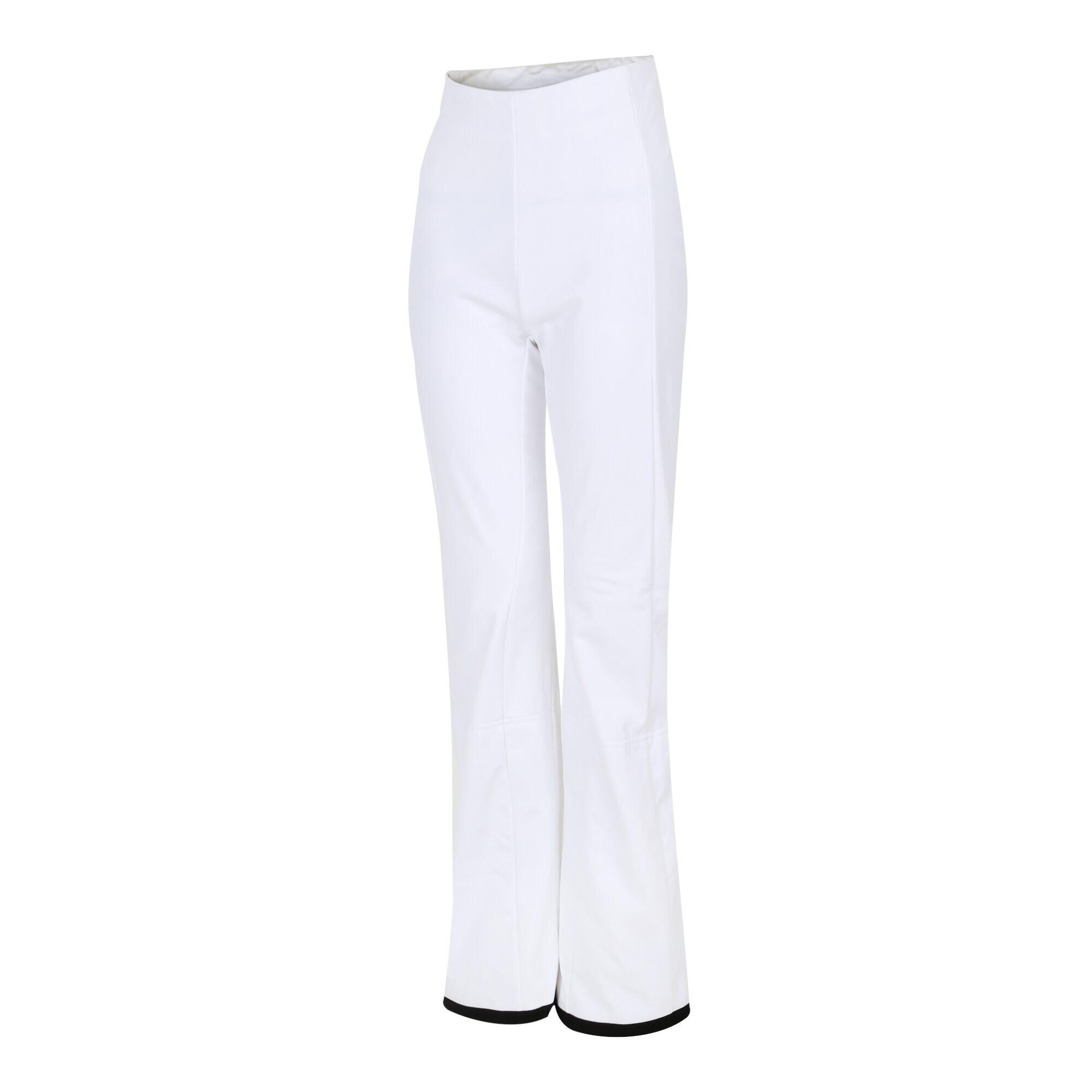 Womens/Ladies Upshill Ski Trousers (White) 3/4