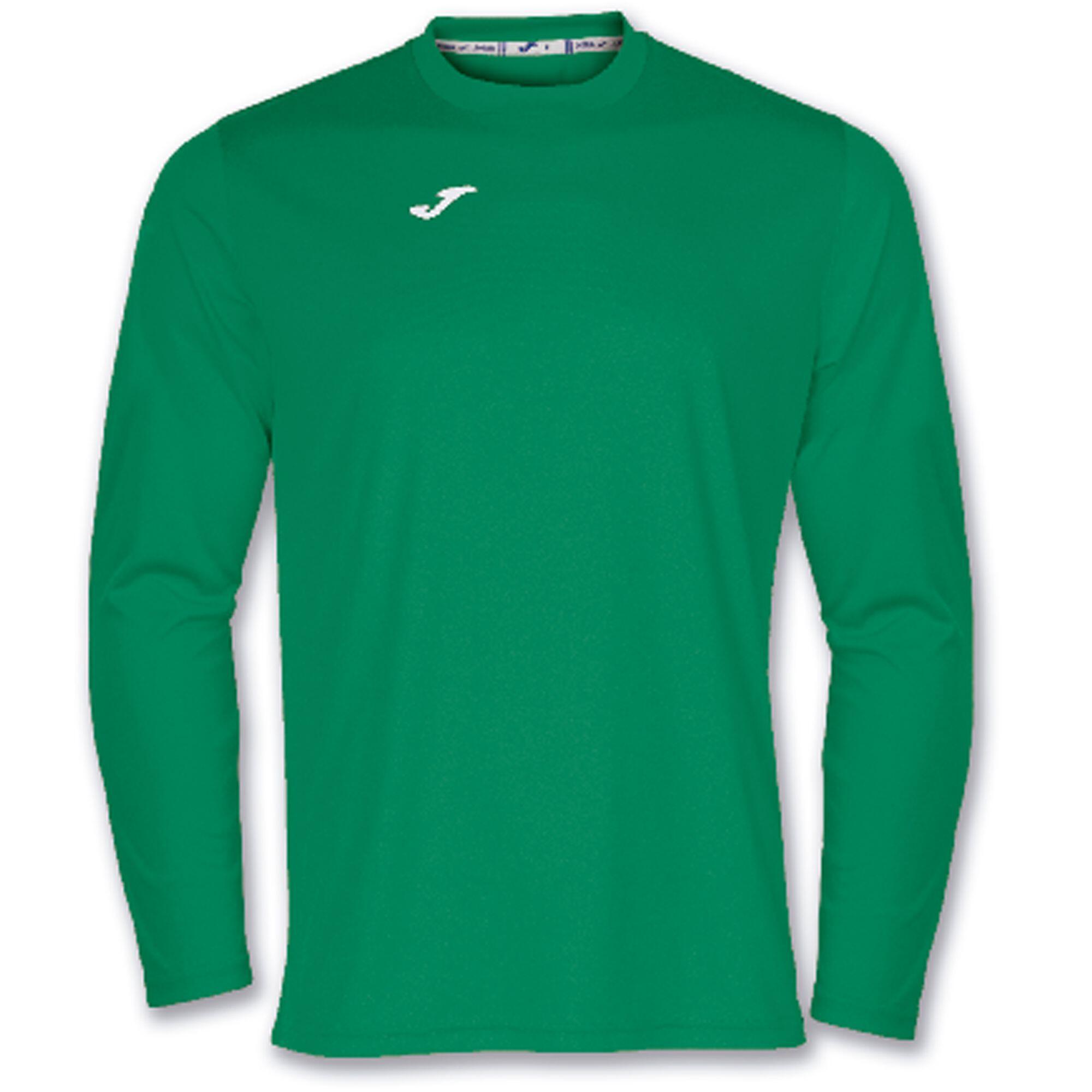 T-Shirt Manga Comprida Futebol Homem Joma Combi Verde