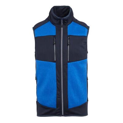 Stretch bodywarmer voor heren (as/zwart)