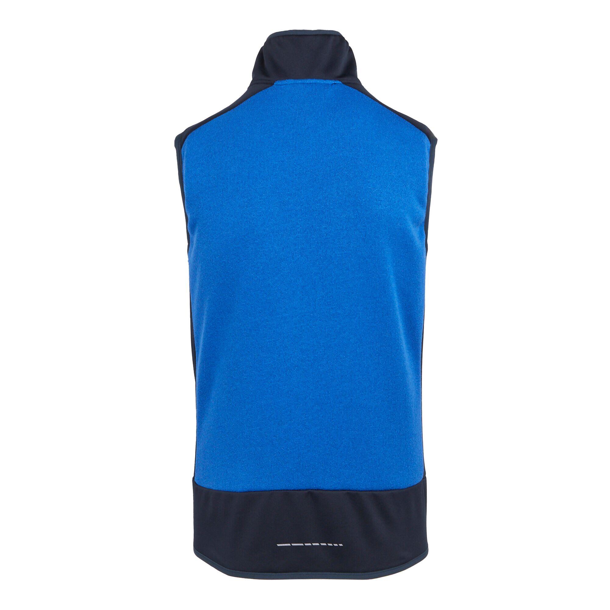 Mens EVolve Stretch Body Warmer (Strong Blue/Navy) 2/4