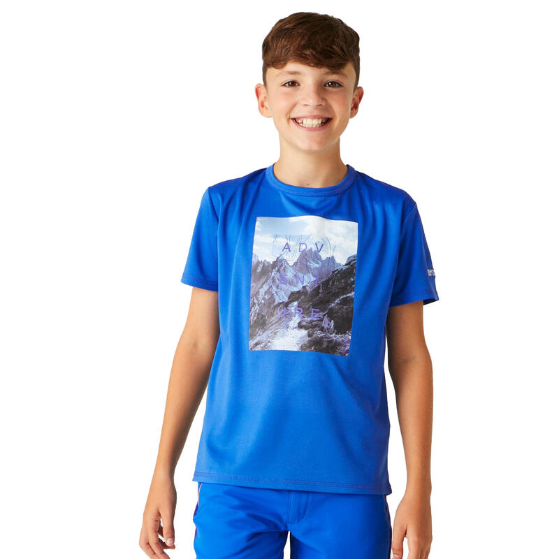 Kinderen/Kinderen Alvardo VIII Berg TShirt (Oxford Blauw)