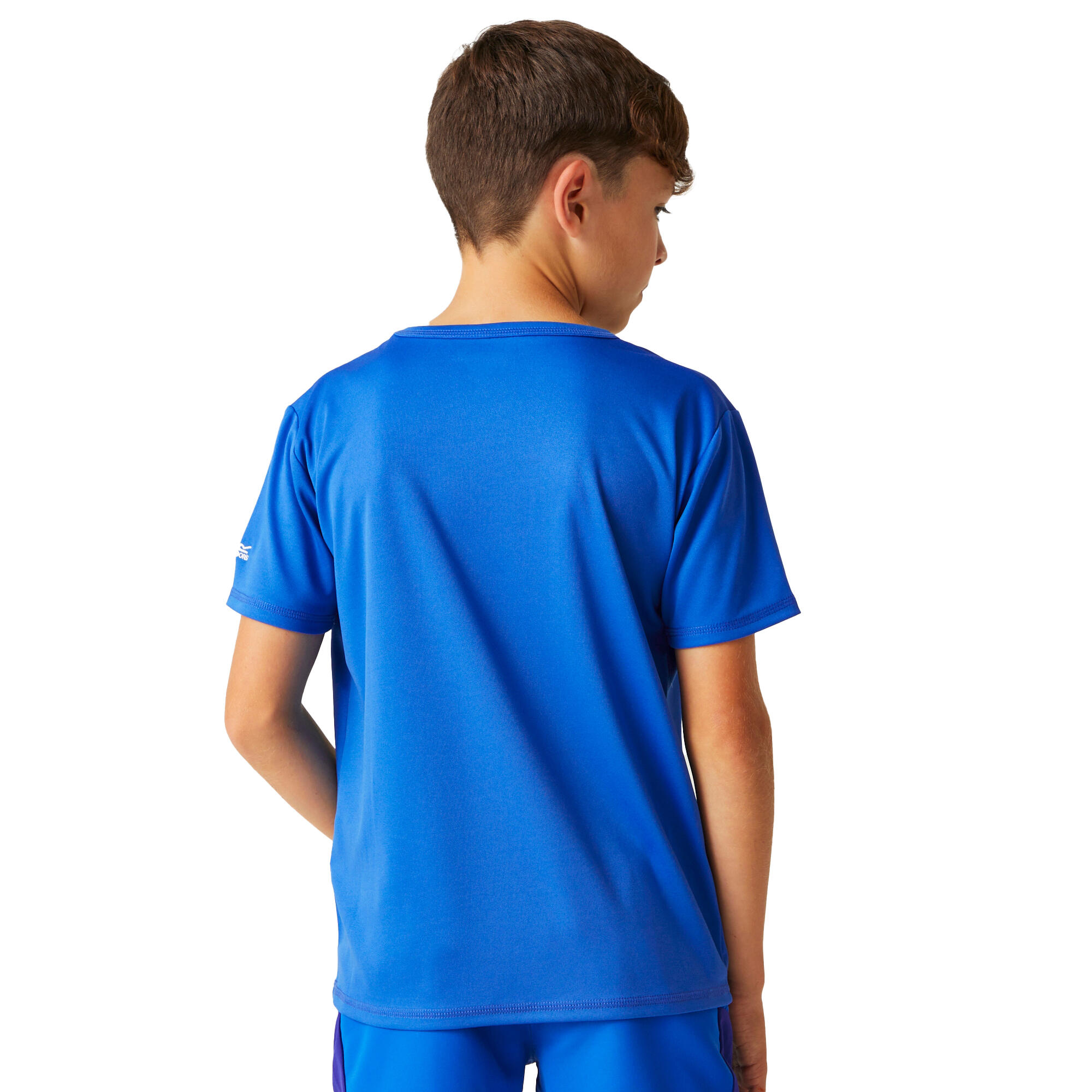 Maglietta Montagna Bambini Regatta Alvardo VIII Blu Oxford 4/5