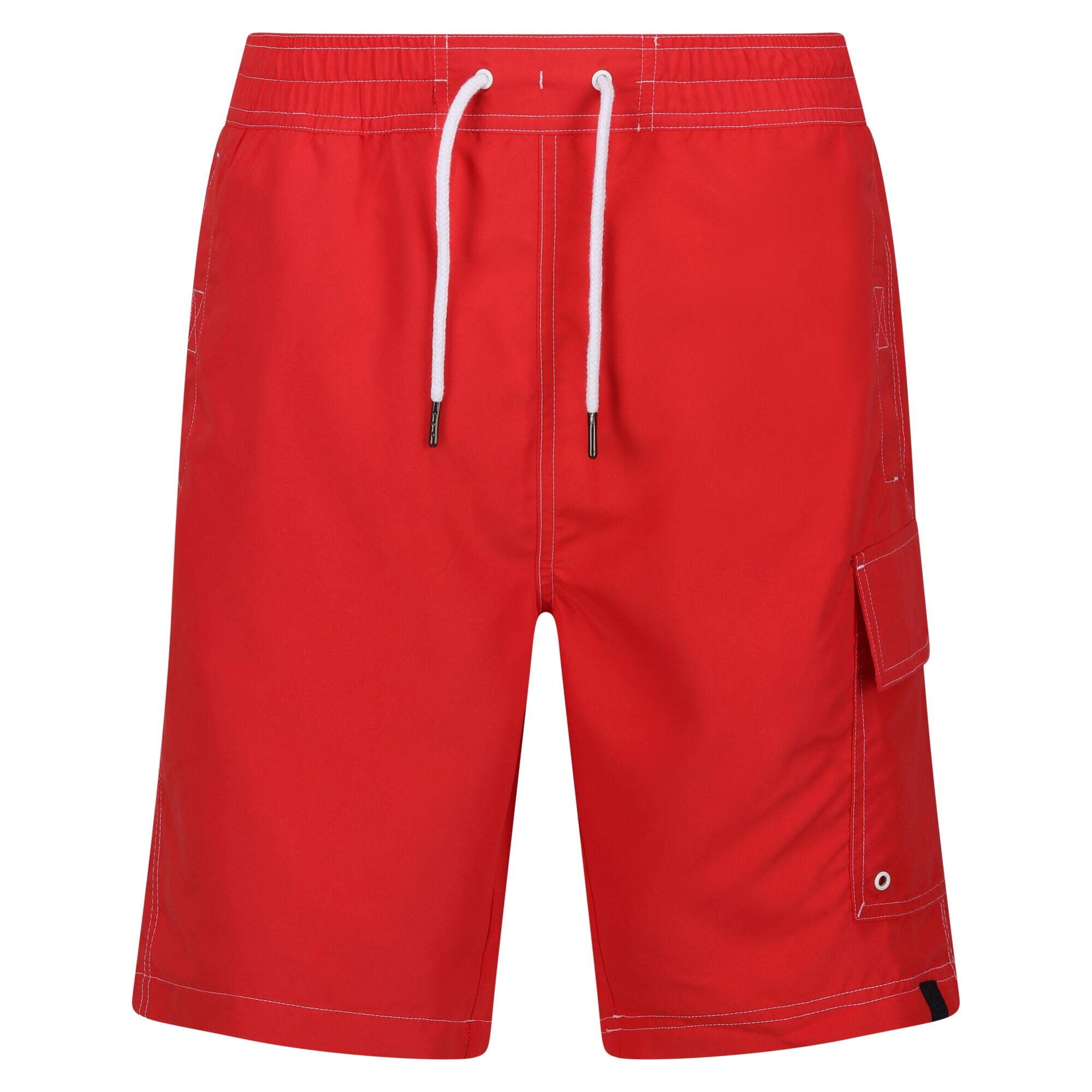 Mens Hotham IV Swim Shorts (Roccoco Red) 1/5