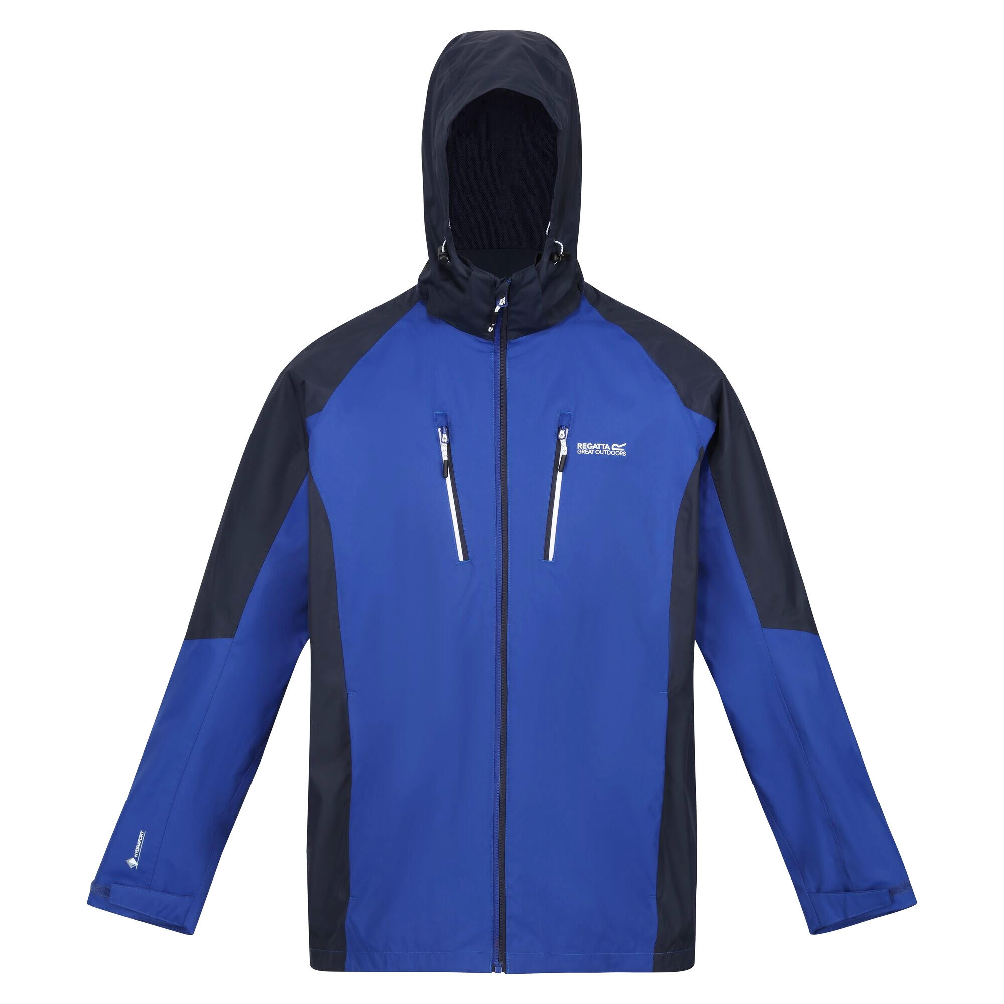 REGATTA Mens Calderdale IV Waterproof Softshell Hooded Walking Jacket (New Royal/Navy)