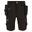 Heren Infiltrate Afneembare Holster Pocket Shorts (Zwart)