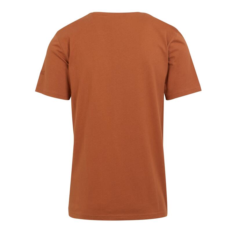 Camiseta Cline VIII Río para Hombre Arcilla Cocida Naranja