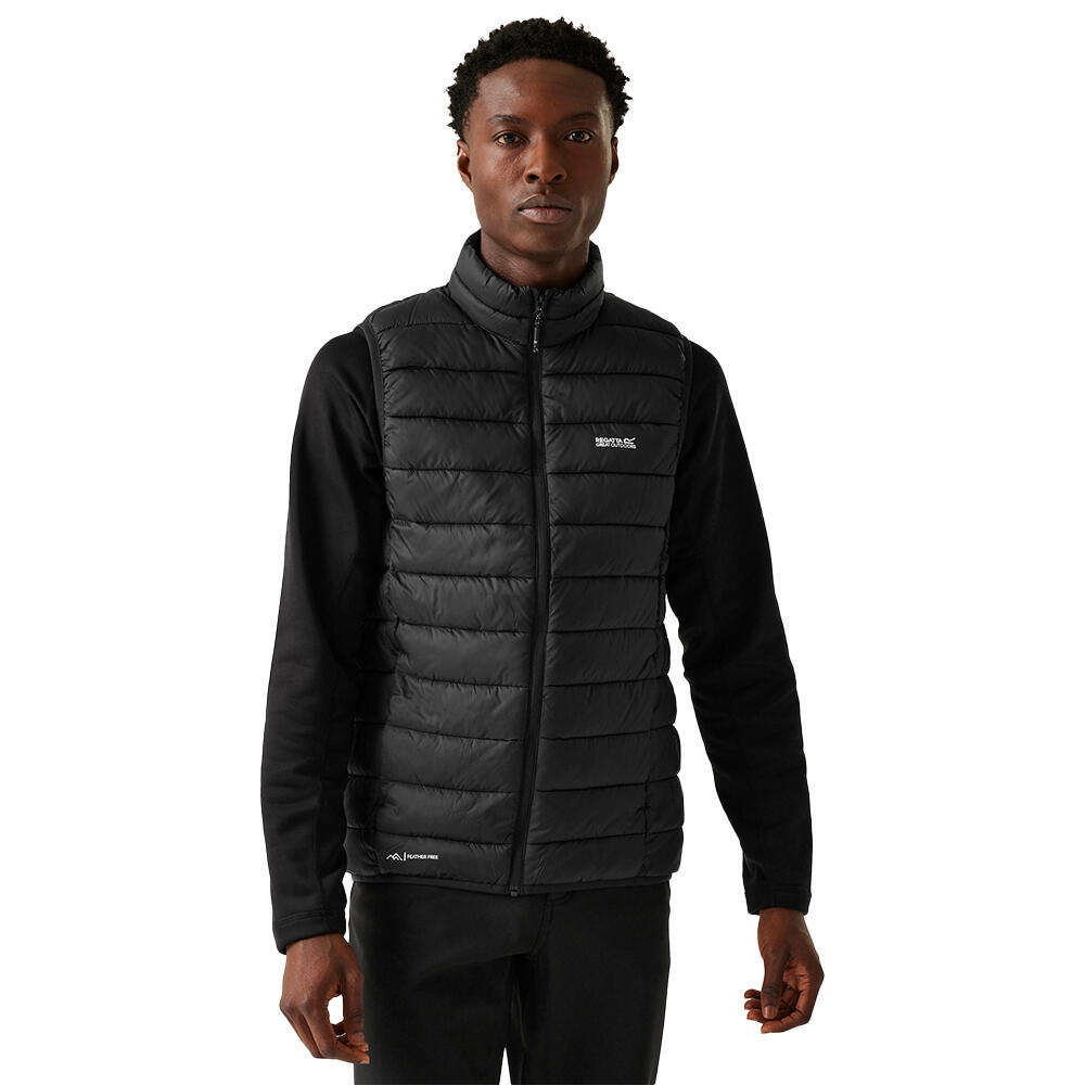 Mens Marizion Baffled Gilet (Black) 4/5