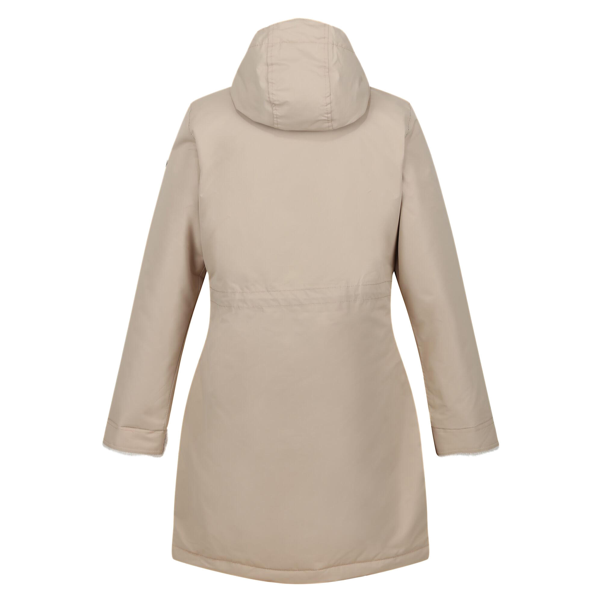 "Romine" Parka Wasserfest für Damen Gerstenkorn Gelb/Helles Vanillegelb 2/5