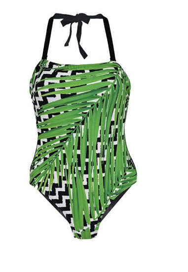 Badeanzug Black & White