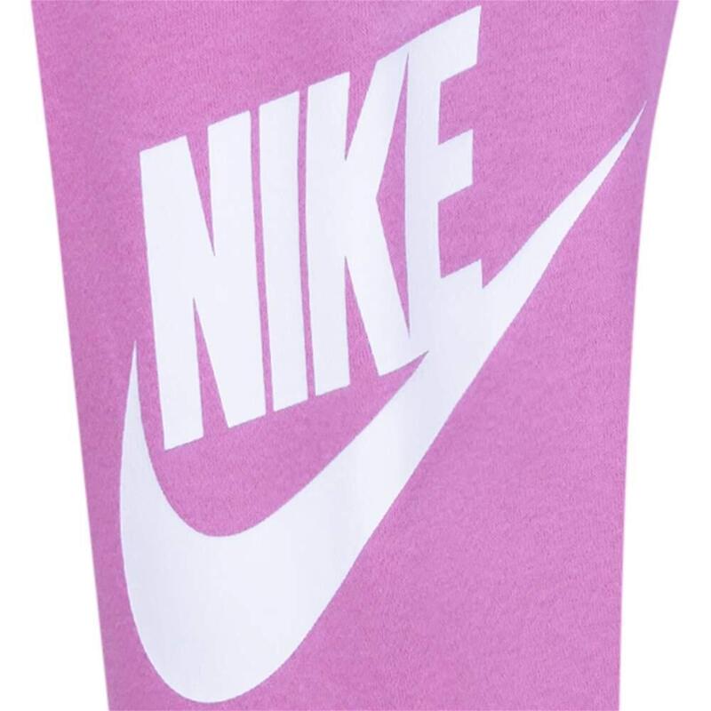 Tuta bambina nike club fleece - rosa