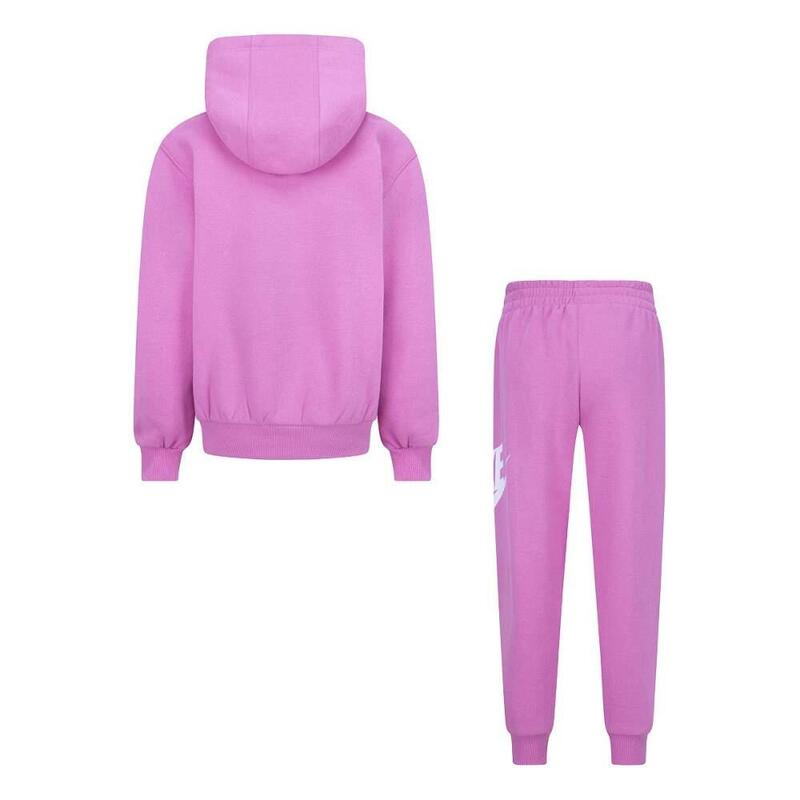 Tuta bambina nike club fleece - rosa