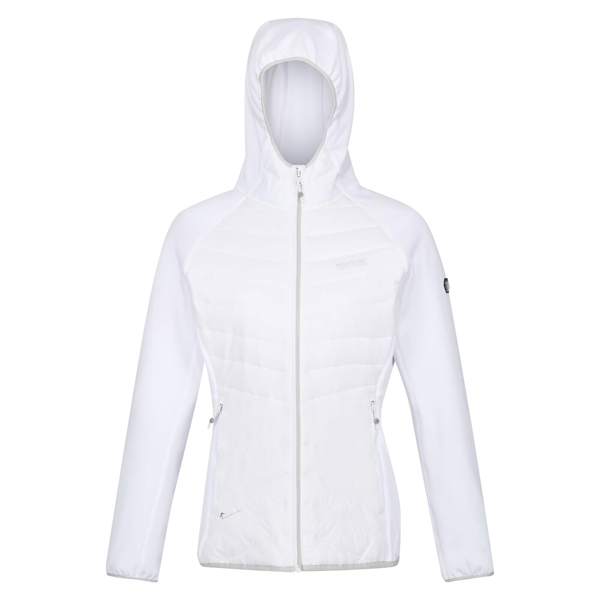 REGATTA Womens/Ladies Andreson VII Hybrid Jacket (White)