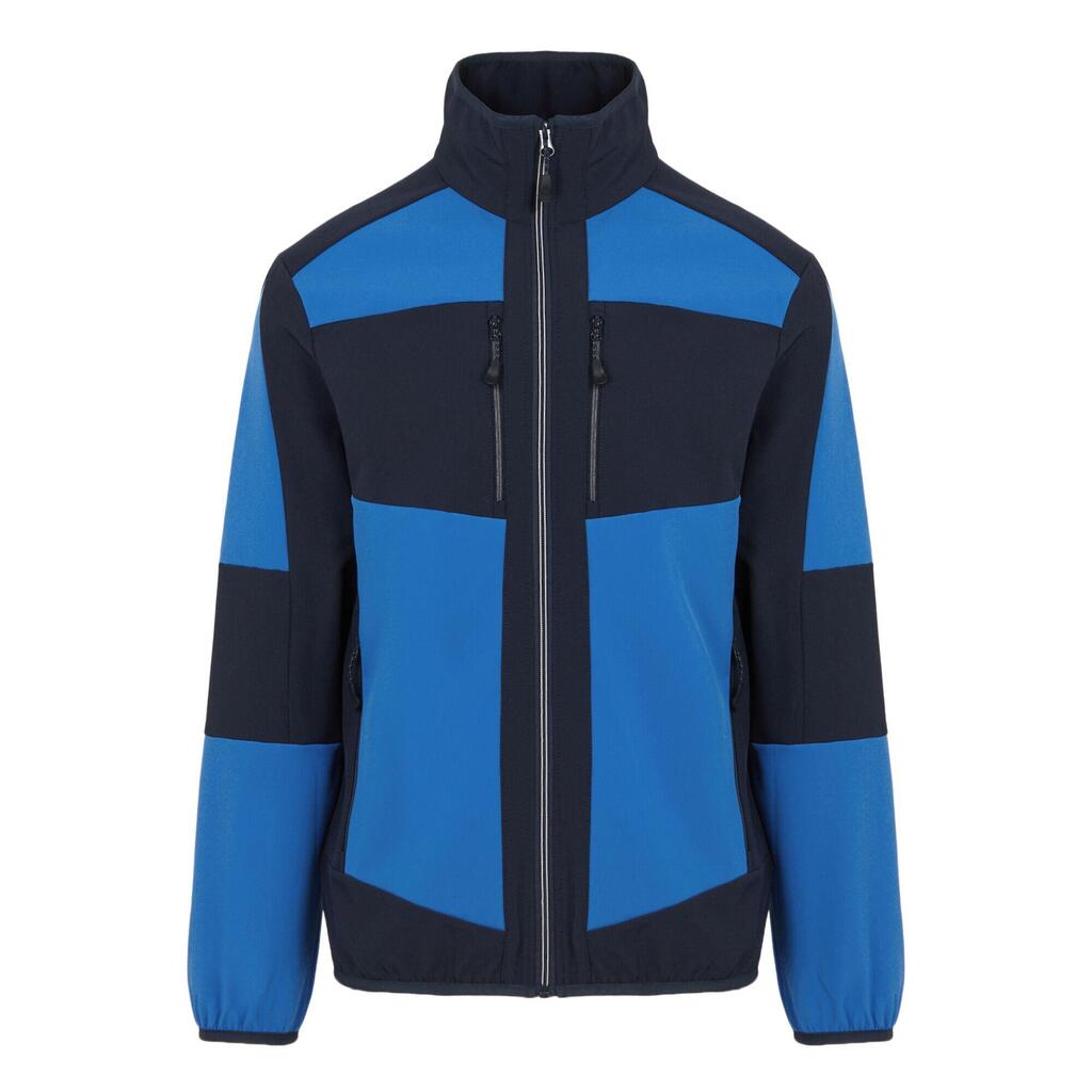 Unisex Adult 2 Layer Soft Shell Jacket (Strong Blue/Navy)