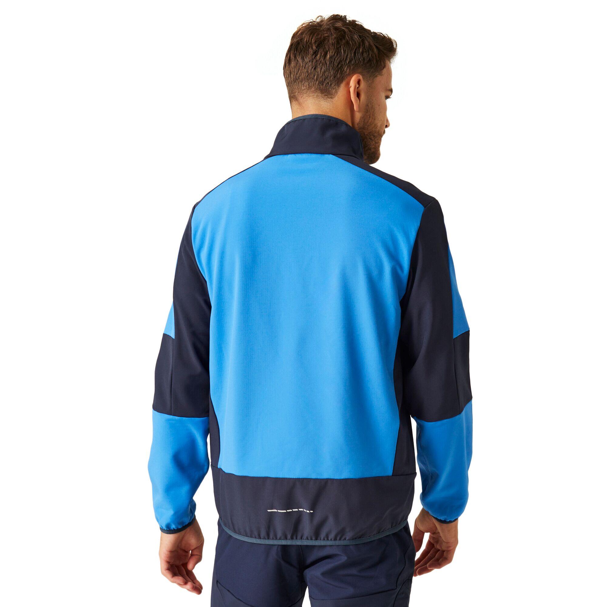 Unisex Adult EVolve 2 Layer Soft Shell Jacket (Strong Blue/Navy) 4/5