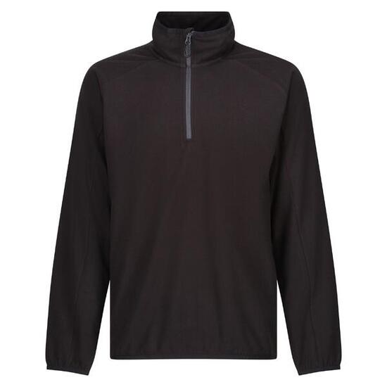 Haut Polaire Homme (Noir / Gris Phoque)