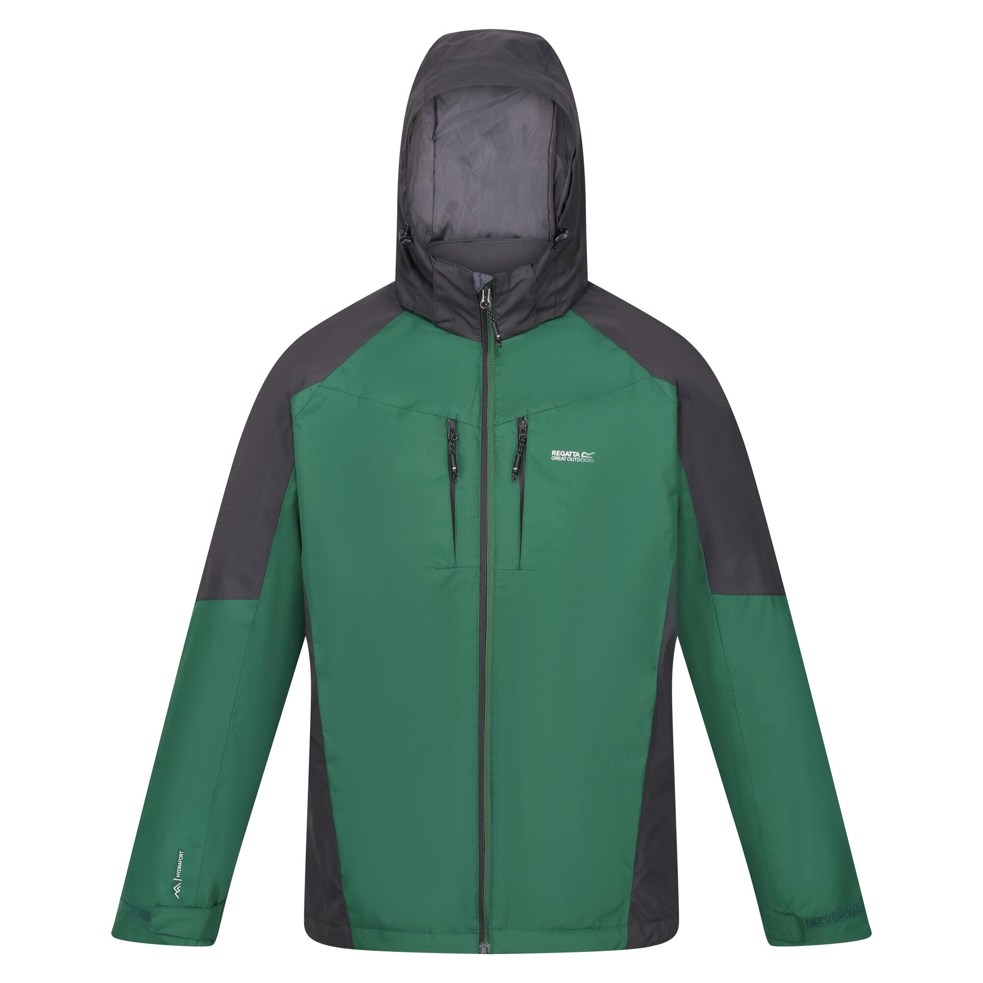 Veste imperméable CALDERDALE Homme (Vert / Cendre)