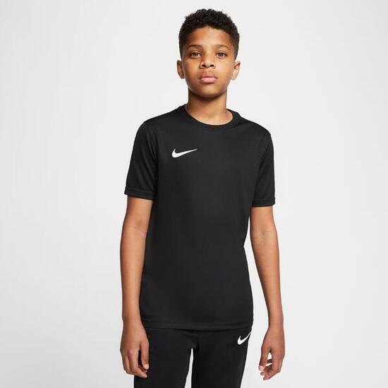 T-shirt da calcio junior nike nero