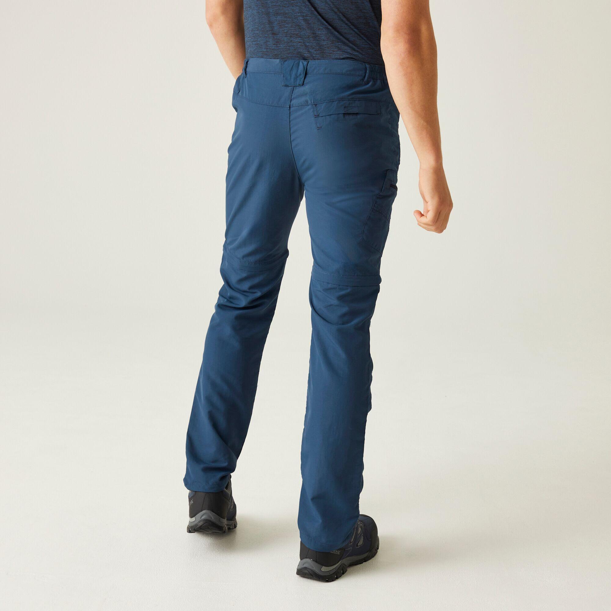 Leesville Zip-Off II Men's Walking Trousers - Moonlight Denim 2/5