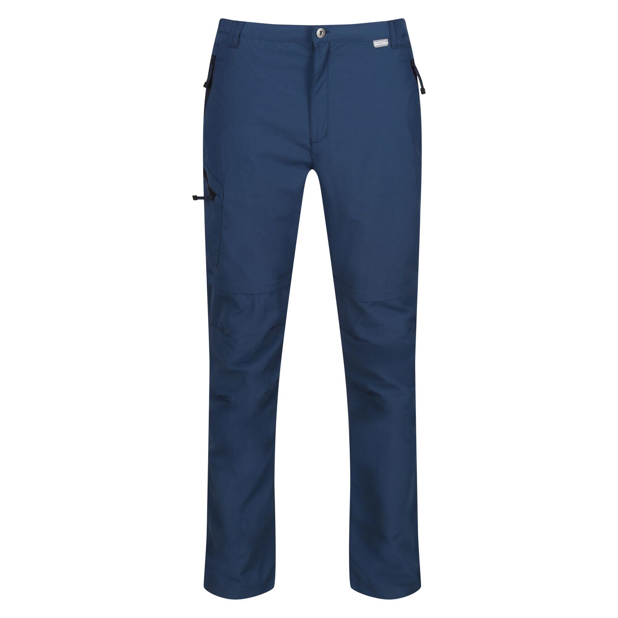 REGATTA Leesville Zip-Off II Men's Walking Trousers - Moonlight Denim