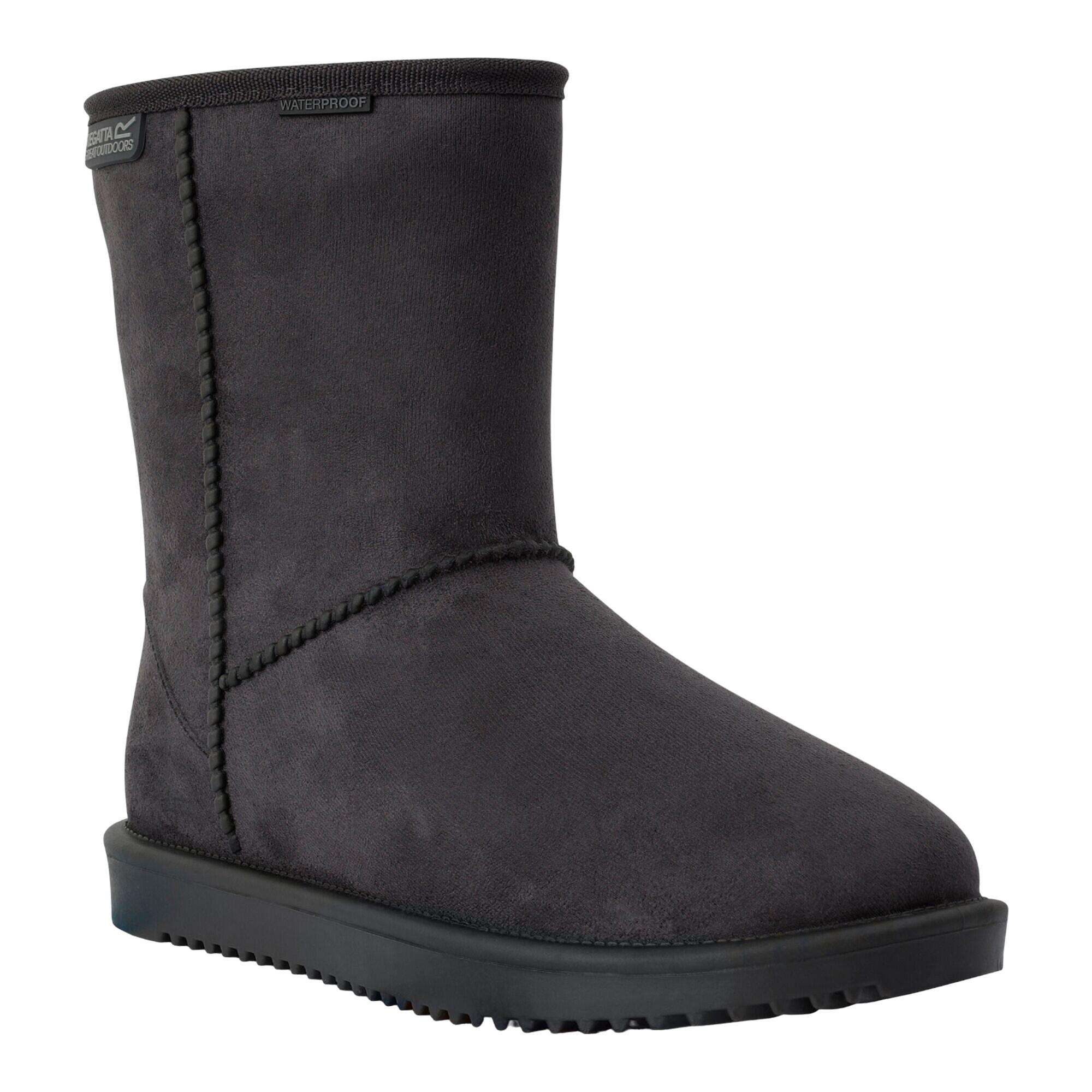 RISELY Women's winter boots (Dark grey)