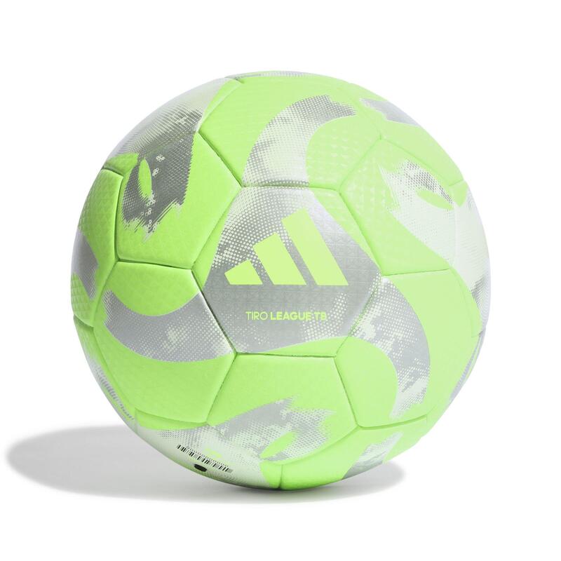 Ballon de foot football - Tiro Club lime green adulte