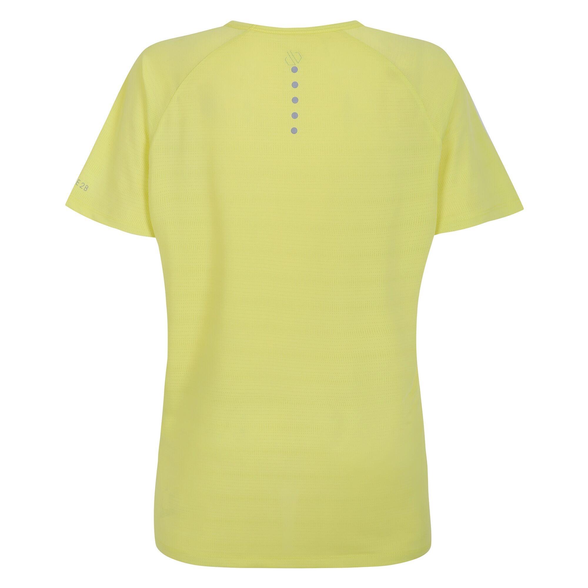 Womens/Ladies Gravitate TShirt (Yellow Plum) 2/5