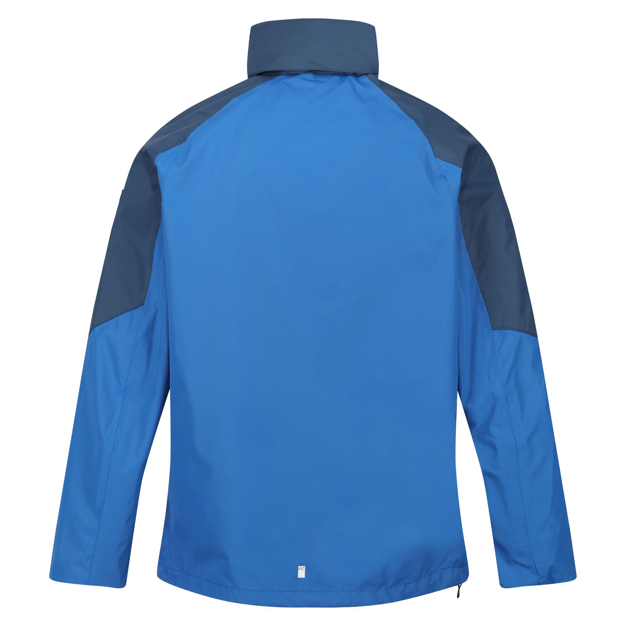 Mens Calderdale IV Waterproof Softshell Hooded Walking Jacket (Snorkel Blue/Blue 2/5