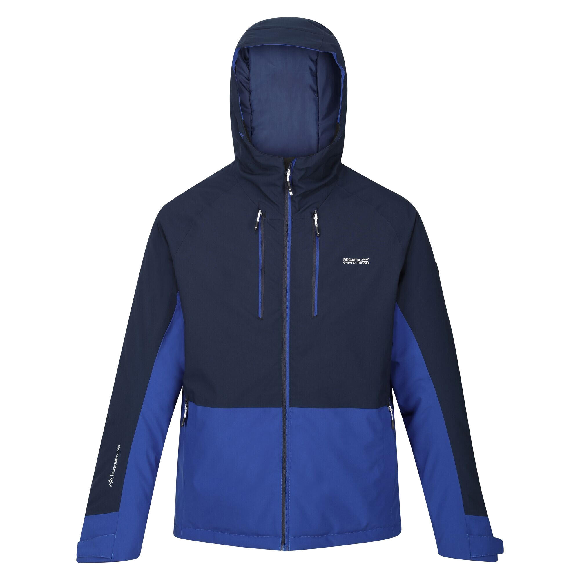 REGATTA Mens Highton III Stretch Padded Jacket (Navy/New Royal)