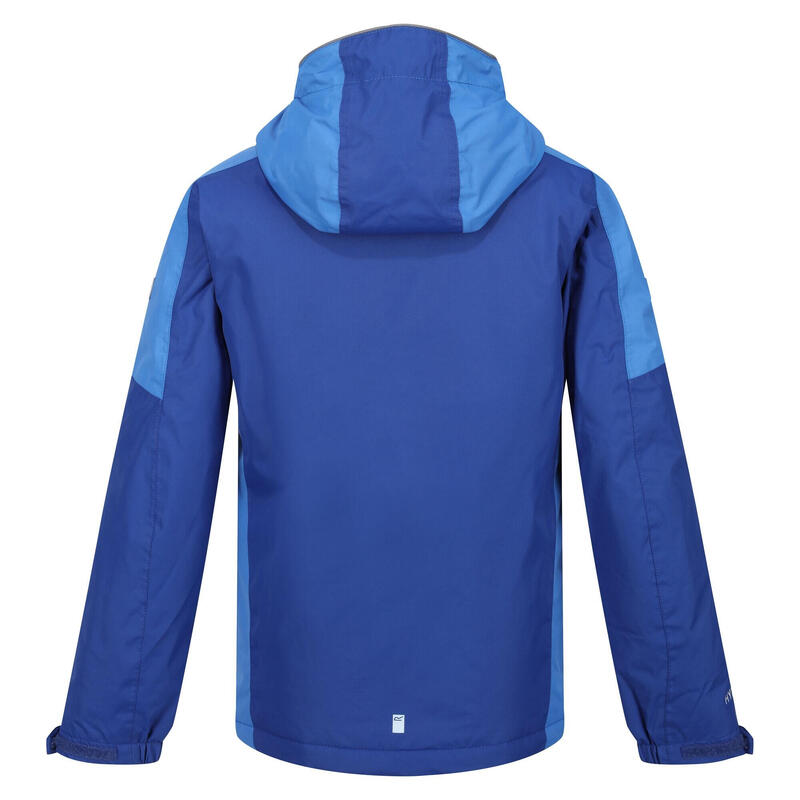 Chaqueta Impermeable Hurdle IV para Niños/Niñas Real New, Azul Fuerte