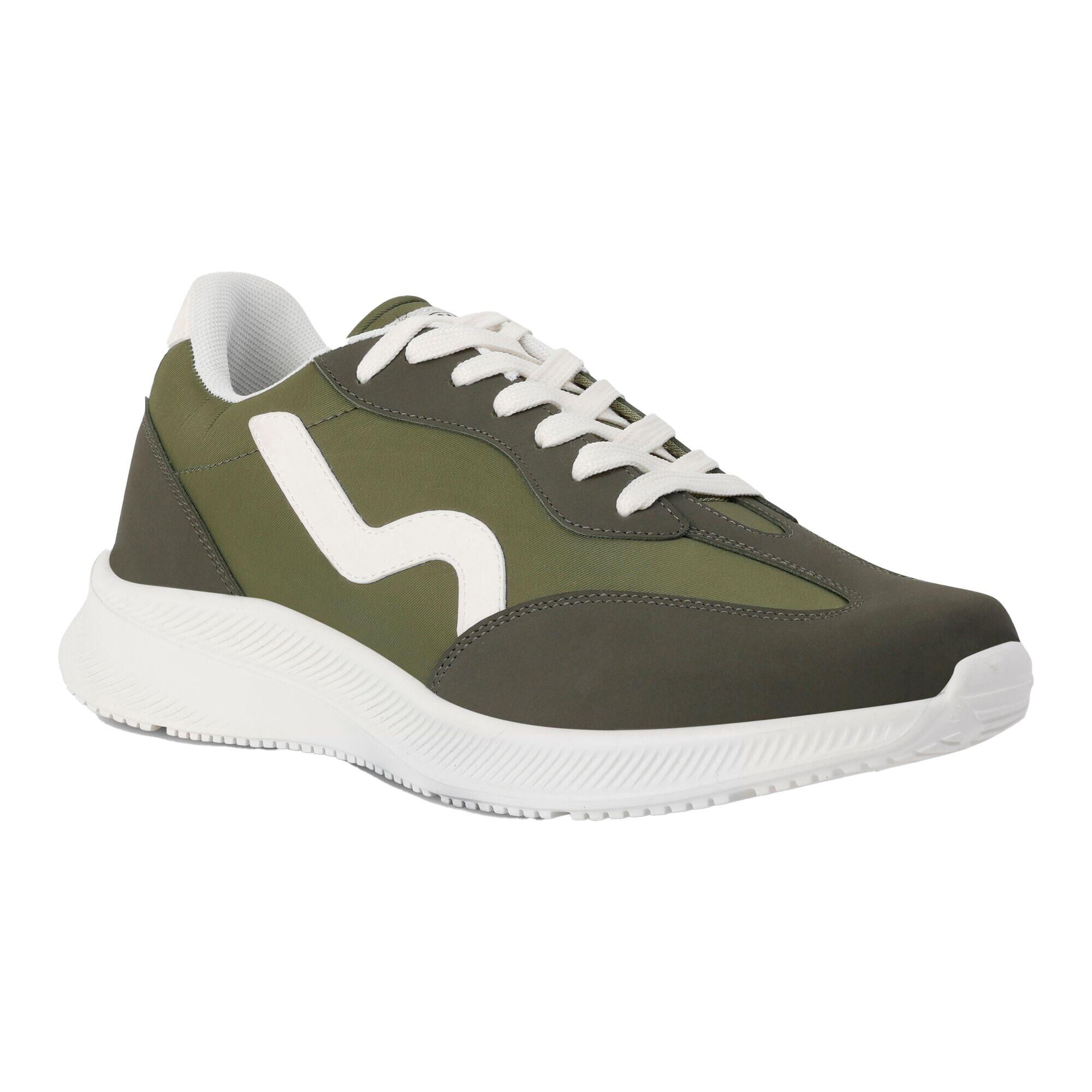 REGATTA Mens Marine Retro Trainers (Dark Khaki)