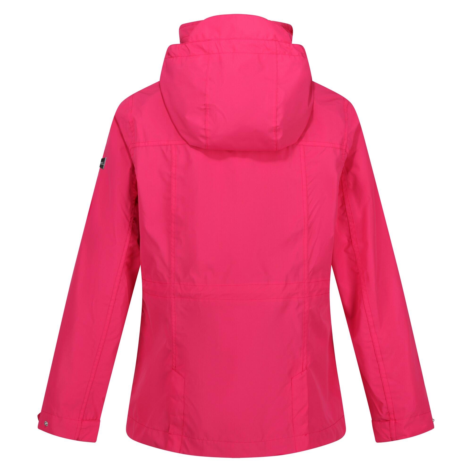 Womens/Ladies Navassa Waterproof Jacket (Hot Pink) 2/5