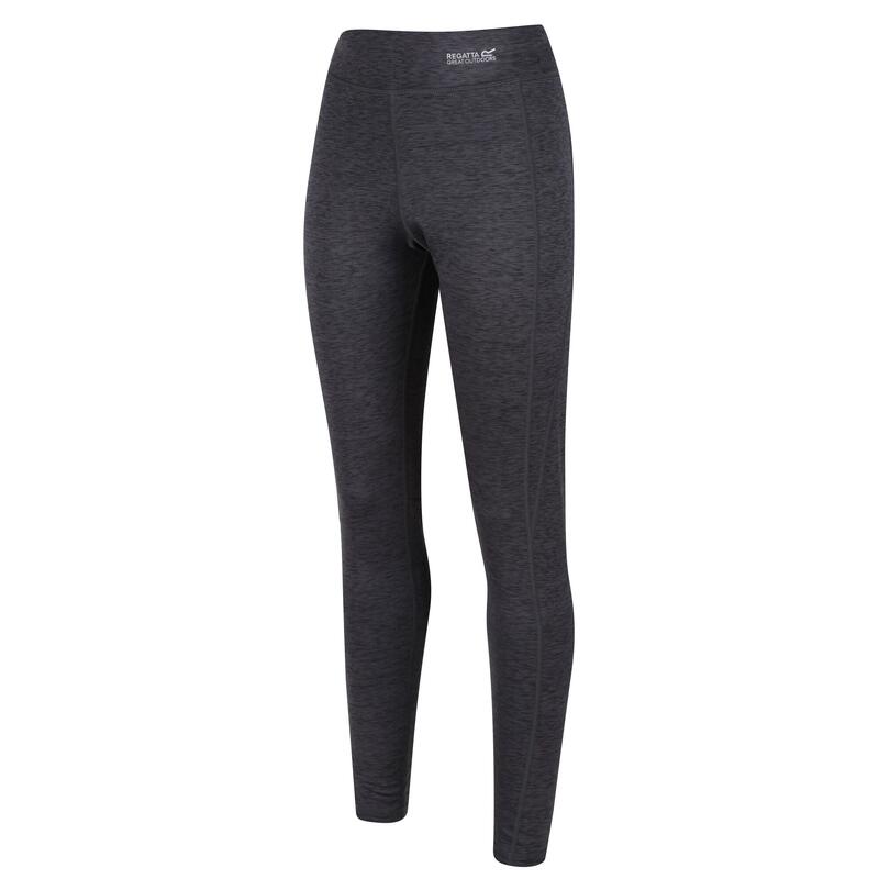 Leggings Holeen Invierno para Mujer Gris Seal Jaspeada