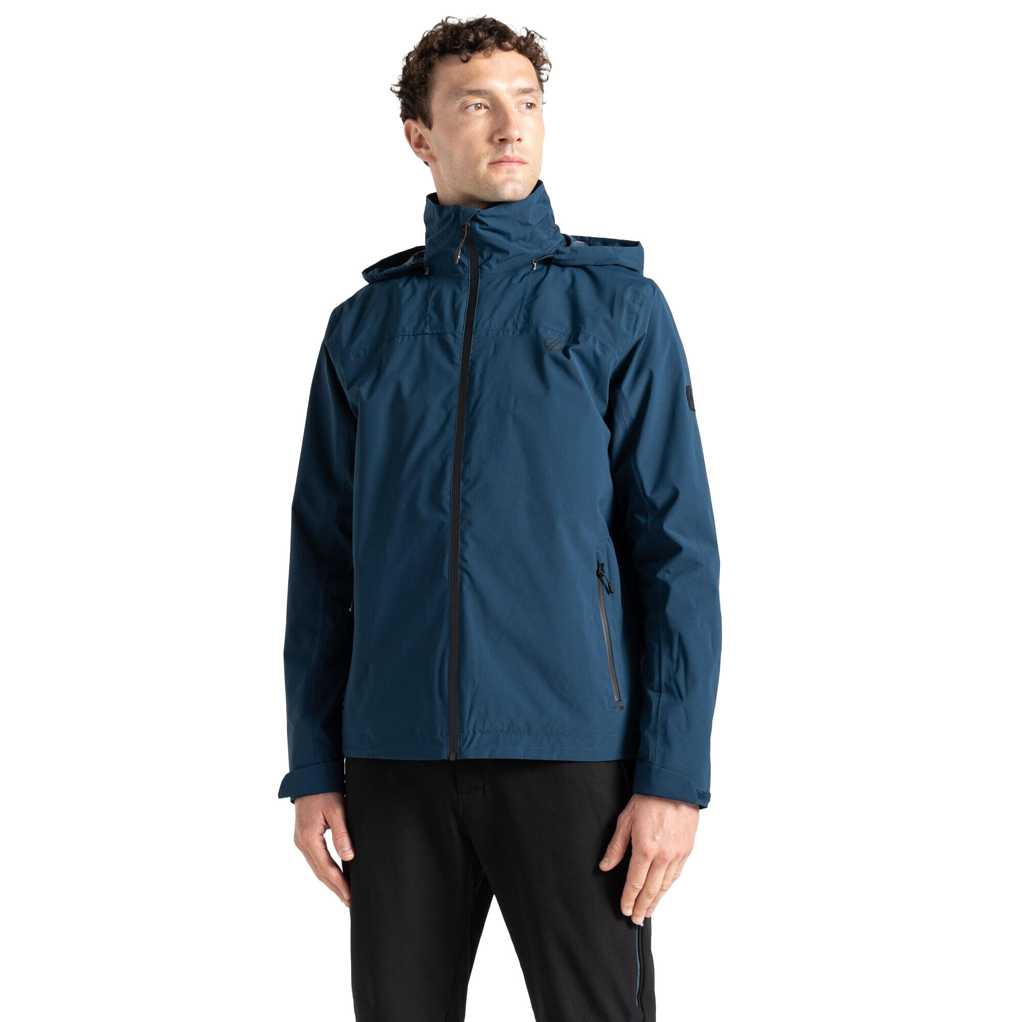 Mens Switch Out II Waterproof Jacket (Moonlight Denim) 4/5