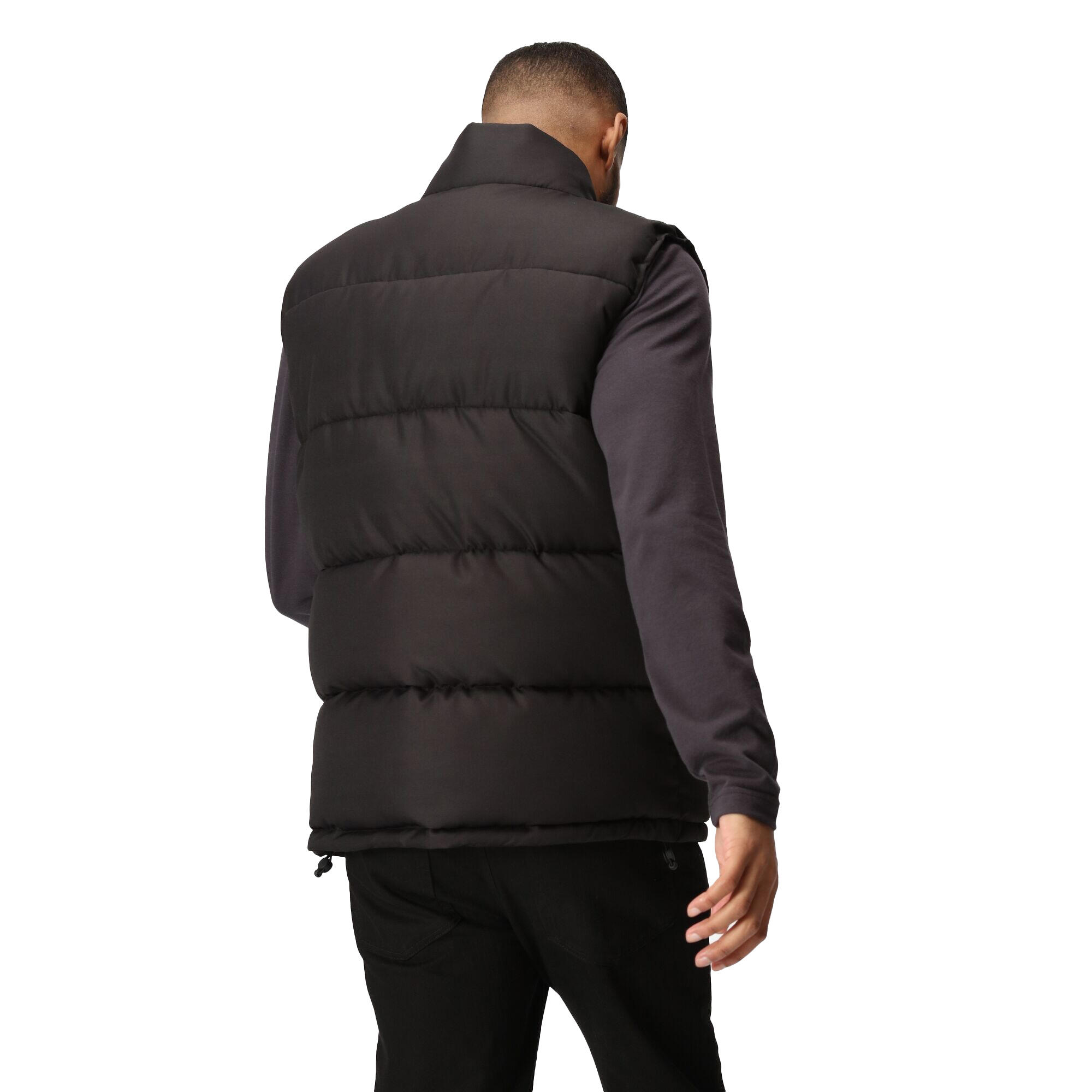 Mens Insulated Gilet (Black) 4/4