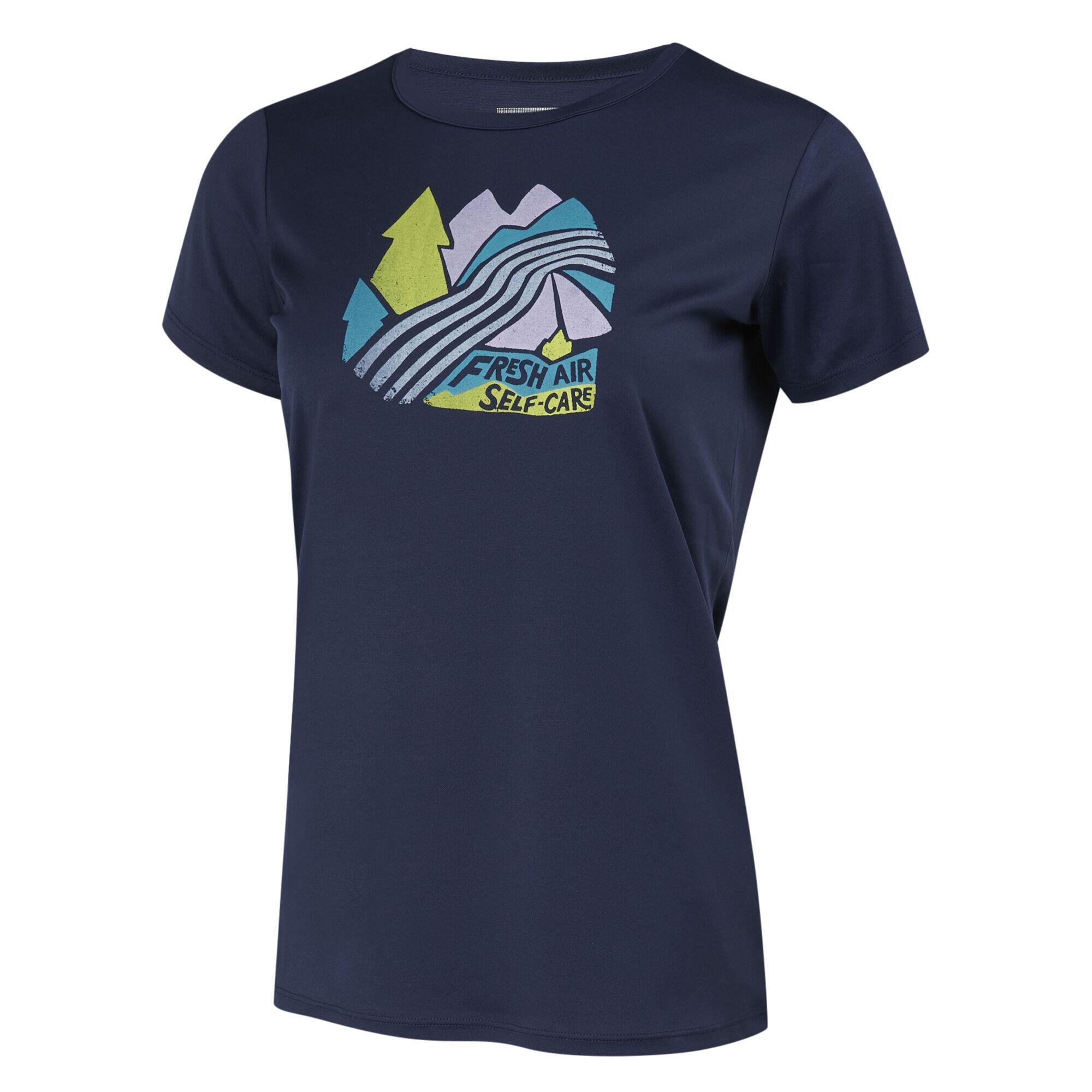 Womens/Ladies Fingal VIII Scenery TShirt (Navy) 3/5